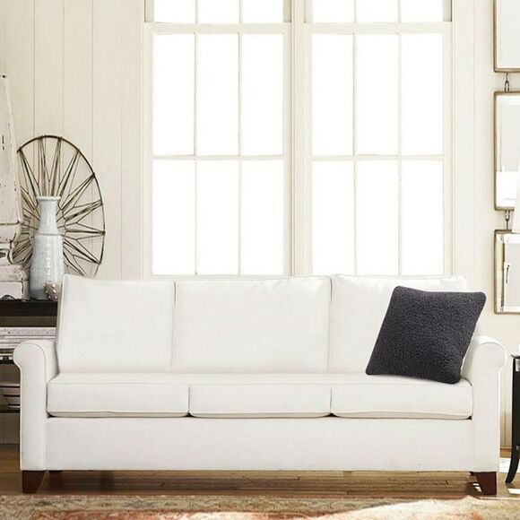 MONTAUK Teddy Dec Pillow To White Sherpa, 18" x 18", Charcoal - Picture 1 of 1